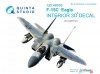 Quinta Studio QD48039 F-15C 3D-Printed & coloured Interior on decal paper (for GWH kit) 1/48